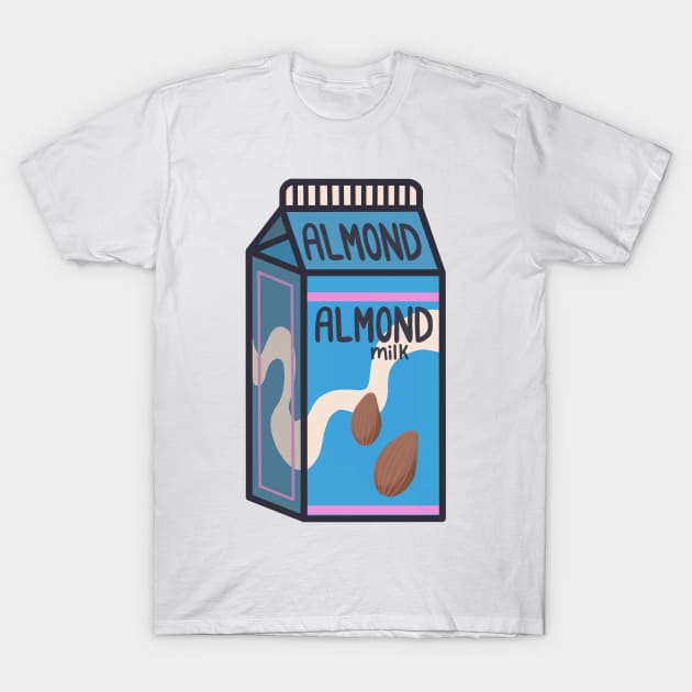 Almond Milk T-Shirt by artolxxvia